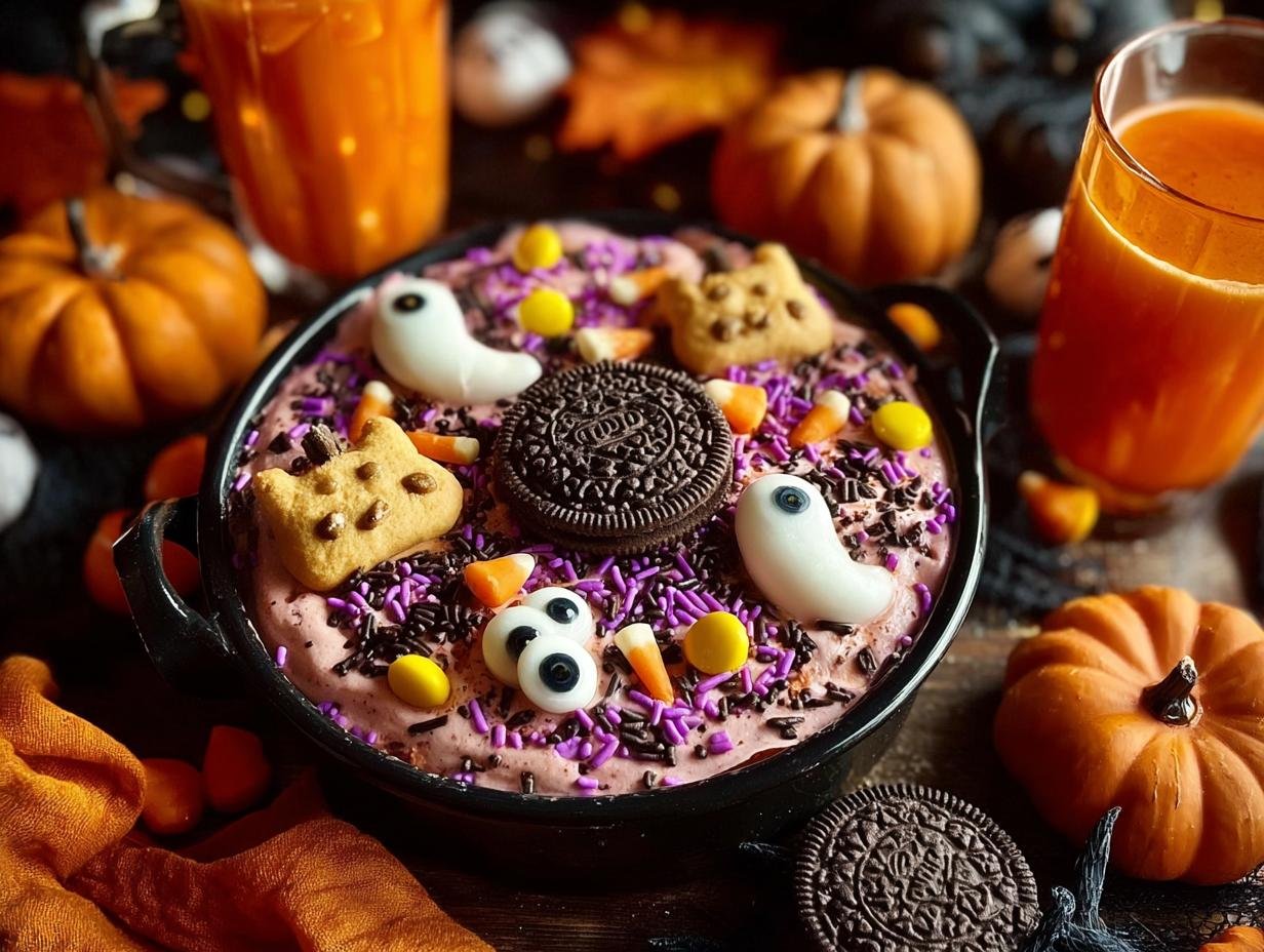 Spooky Halloween Dunkaroo Dip: 5 Minutes to Magic - Halloween Dunkaroo Dip - additional detail