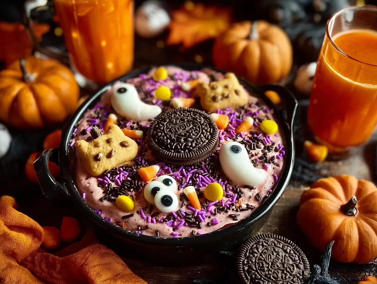 Spooky Halloween Dunkaroo Dip: 5 Minutes to Magic - Halloween Dunkaroo Dip - additional detail