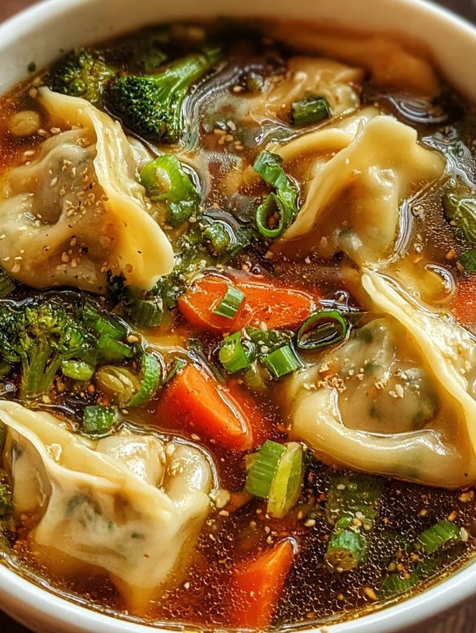 Amazing Potsticker Soup: 1 Hug in a Bowl - Irresistible Potsticker Soup You - main visual representation
