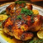 Lemon Paprika Roast Chicken