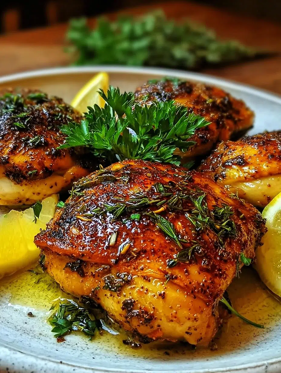 Lemon Paprika Roast Chicken: 15 Min Prep - Lemon Paprika Roast Chicken - additional detail