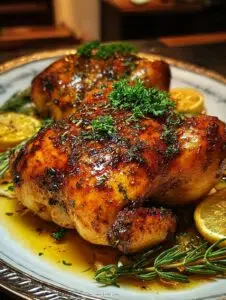 Lemon Paprika Roast Chicken