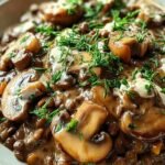 Lentil Mushroom Stroganoff: 1 Creamy Comfort Meal 5 Lentil Mushroom Stroganoff