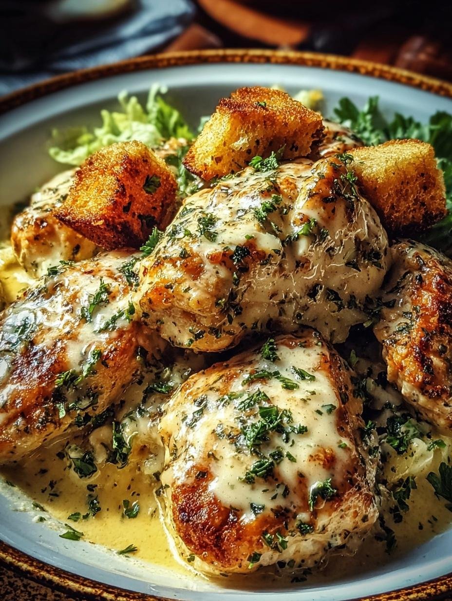 Melt Your Mouth Chicken: Pure Bliss Recipe - Melt Your Mouth Caesar - additional detail