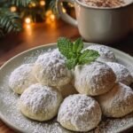 Minty Snowball Cookies: Amazing Melt-in-Mouth Bliss 4 Minty Snowball Cookies