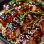 One Pan Honey BBQ Chicken Rice: A Flavorful Delight 4 One Pan Honey Bbq