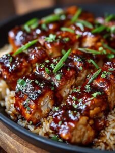One Pan Honey Bbq