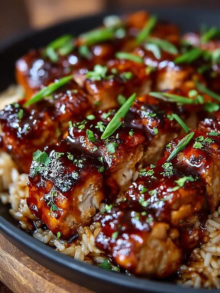 One Pan Honey Bbq