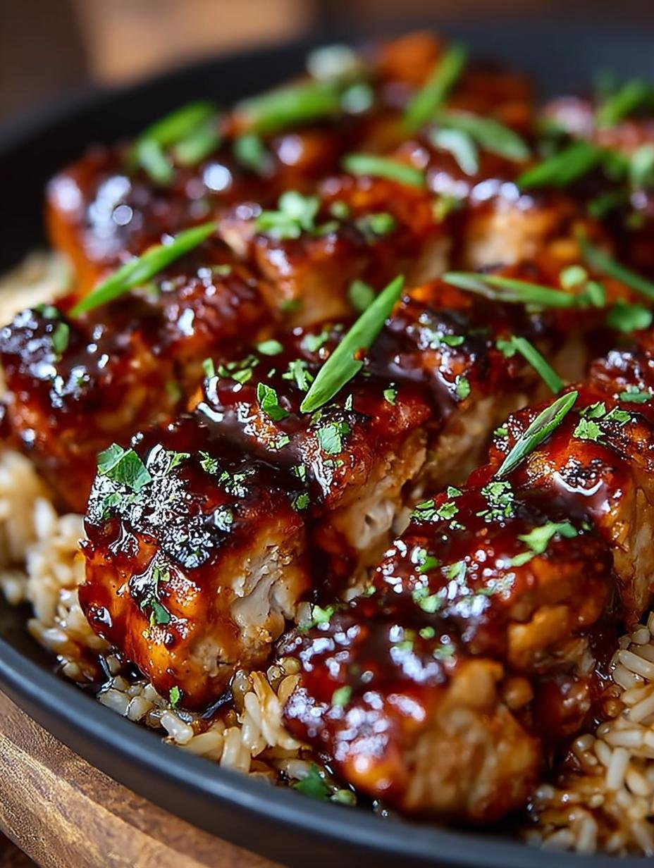 One Pan Honey BBQ Chicken Rice: A Flavorful Delight 1 One Pan Honey Bbq