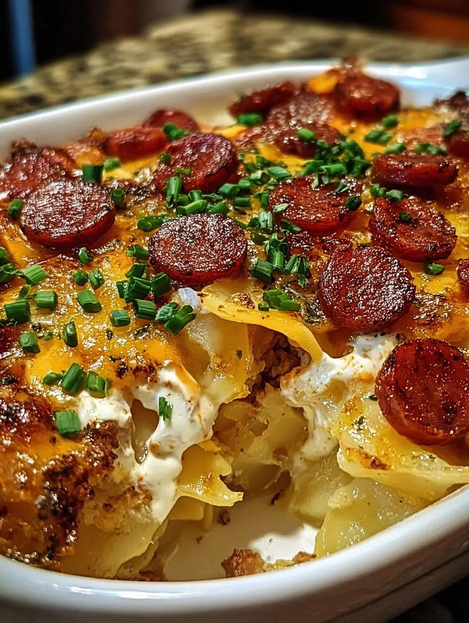 Incredible Pierogi Casserole With Kielbasa - Pierogi Casserole Kielbasa Incredible - additional detail