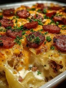 Pierogi Casserole Kielbasa Incredible
