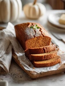 Pumpkin Bread For Fall