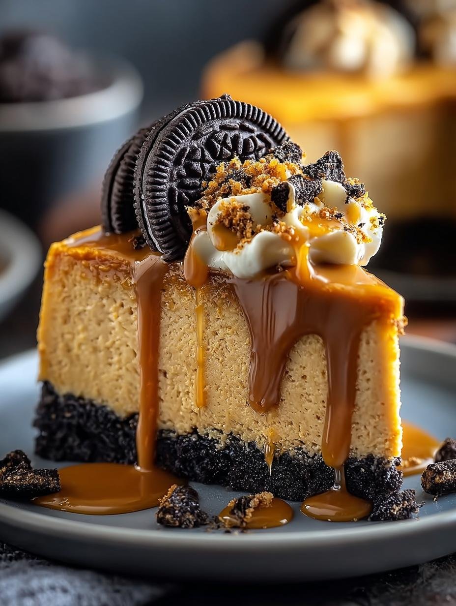 Pumpkin Butterscotch Cheesecake Oreo: 5 Delightful Layers - Pumpkin Butterscotch Cheesecake Oreo - additional detail