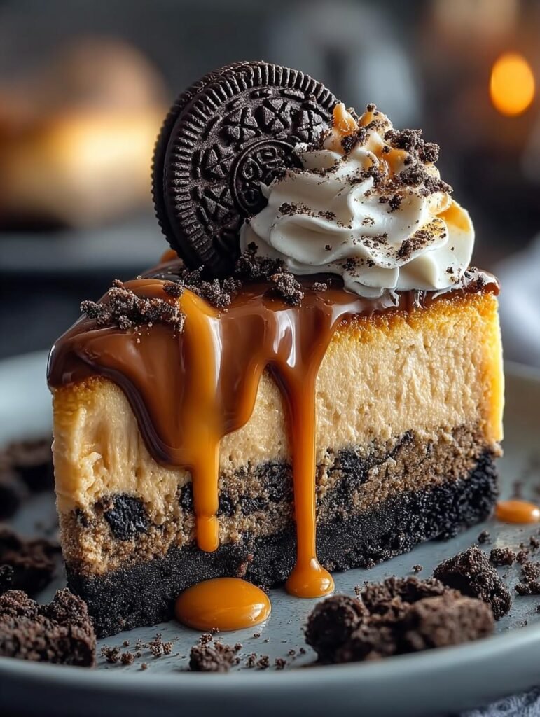 Pumpkin Butterscotch Cheesecake Oreo