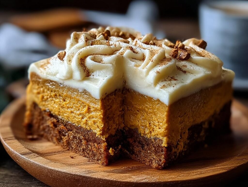 Pumpkin Spice Gooey Cake