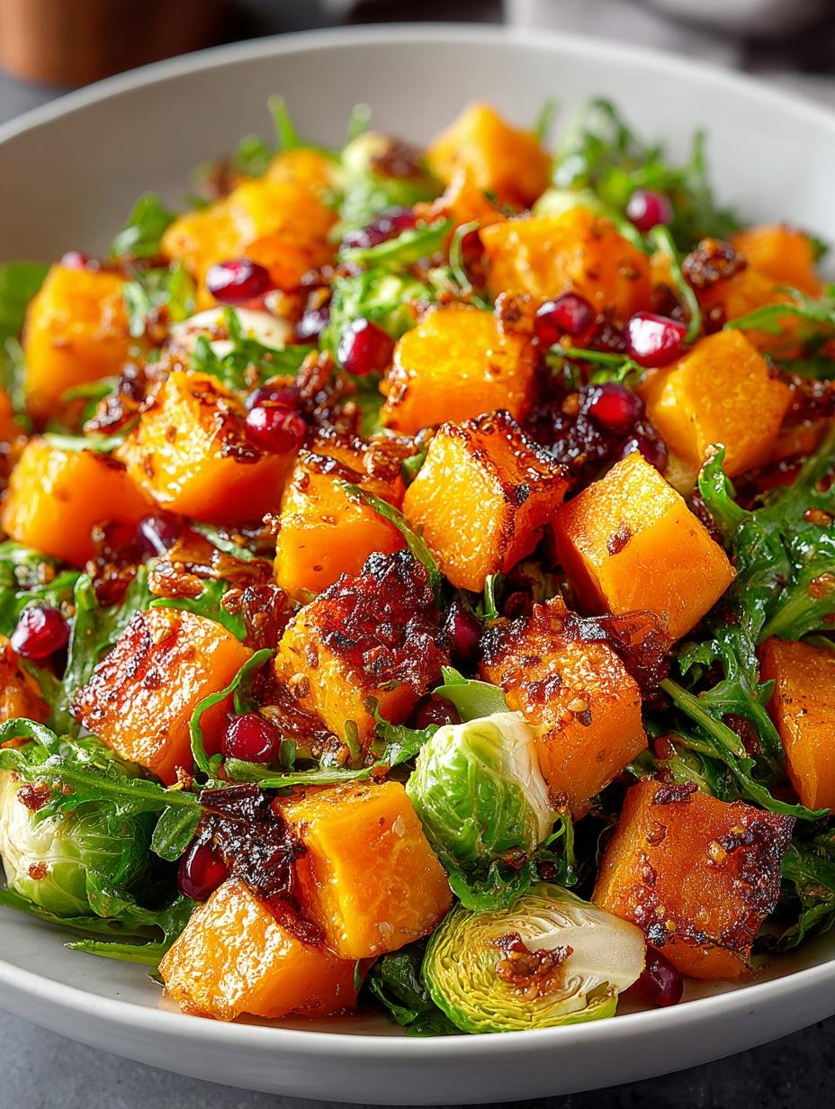 Roasted Butternut Squash Salad: 5 Tasty Variations to Try 3 Roasted Butternut Squash Salad: 5 Tasty Variations to Try - Roasted Butternut Squash Salad - additional detail