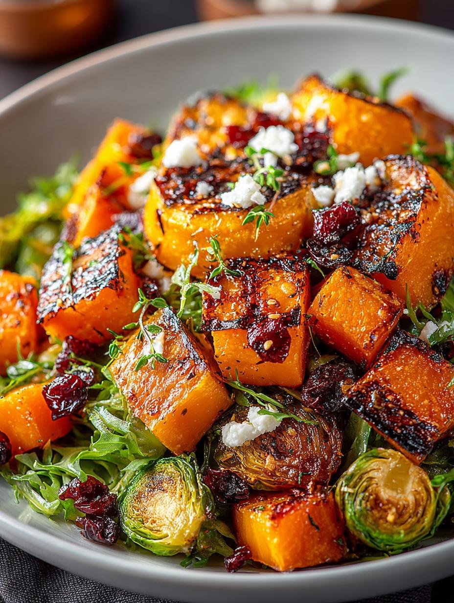Roasted Butternut Squash Salad: 5 Tasty Variations to Try 1 Roasted Butternut Squash Salad