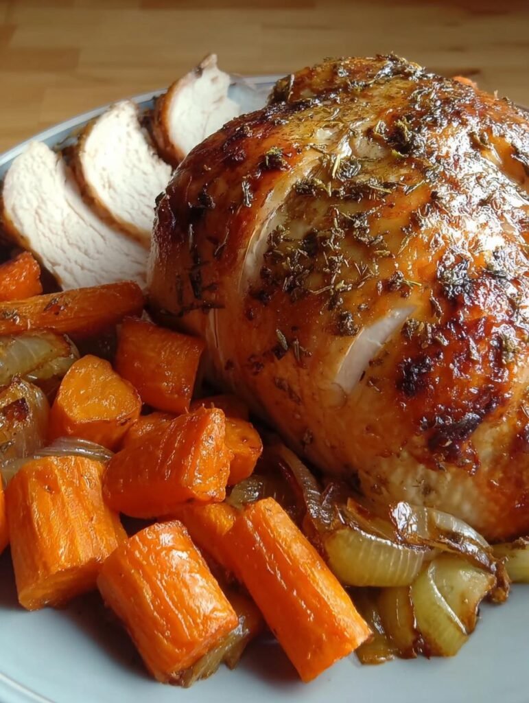 Roasted Turkey Navy Style