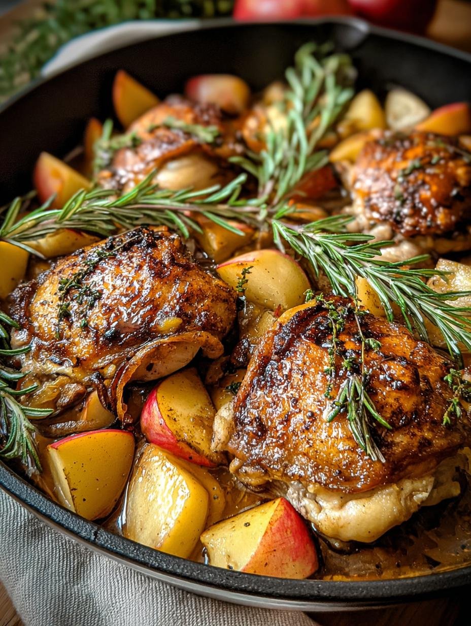 Rosemary Apple Cider Chicken: 1 Amazing Fall Dish - Rosemary Apple Cider Chicken - additional detail