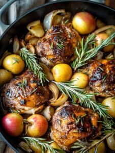 Rosemary Apple Cider Chicken