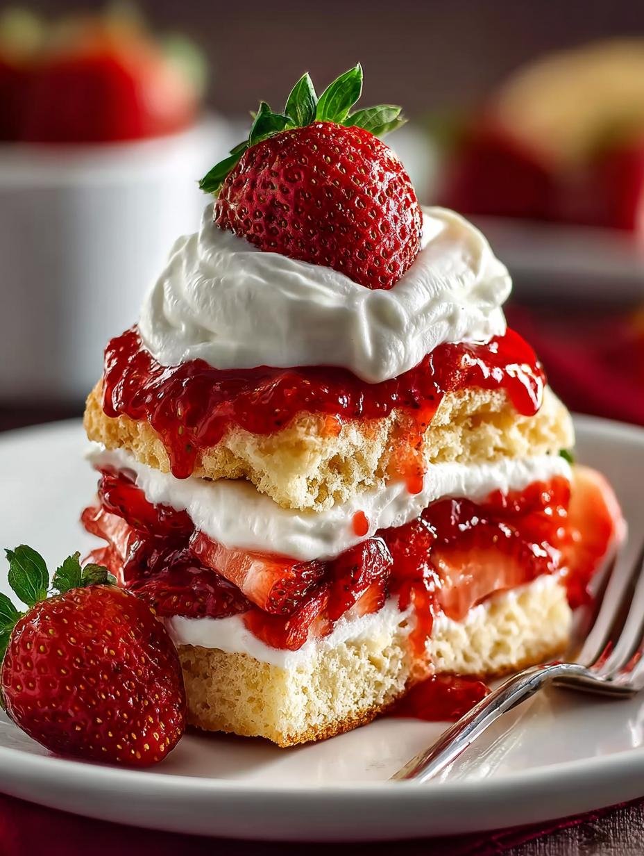 Delightful Strawberry Shortcake Summer Dessert Recipe 3 Delightful Strawberry Shortcake Summer Dessert Recipe - Strawberry Shortcake Summer Dessert - additional detail