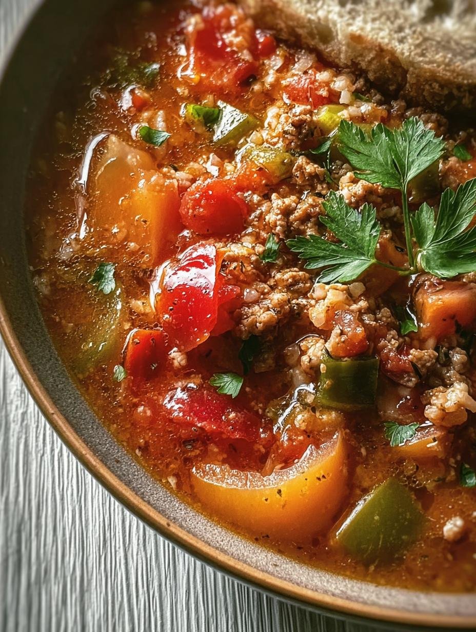 Stuffed Pepper Soup