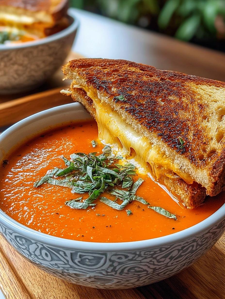 Tomato Bliss Soup Grilled Cheese: 1 Amazing Combo 1 Tomato Bliss Soup Grilled