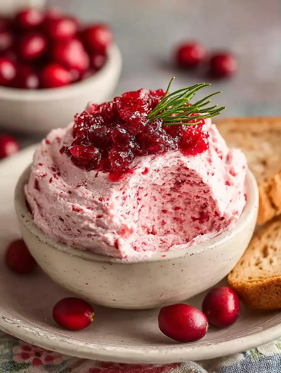 Whipped Cranberry Butter: 5-Minute Holiday Delight - Whipped Cranberry Butter - additional detail