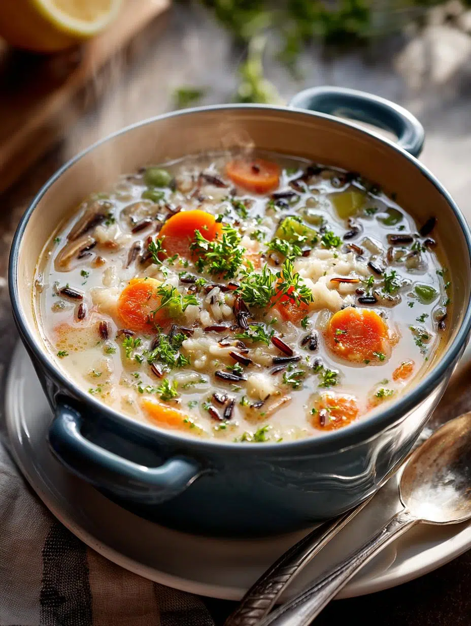 Cozy Wild Rice Soup: A 5-Star Comfort Food Recipe - Wild Rice Soup - main visual representation