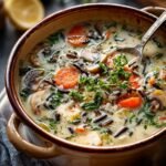 Cozy Wild Rice Soup: A 5-Star Comfort Food Recipe 4 Wild Rice Soup