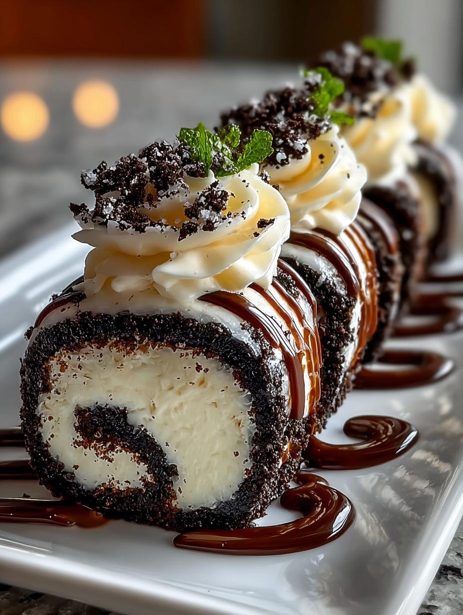 Bake Oreo Cheesecake Sushi: 10 Unique Rolls to Indulge - Bake Oreo Cheesecake Sushi - main visual representation