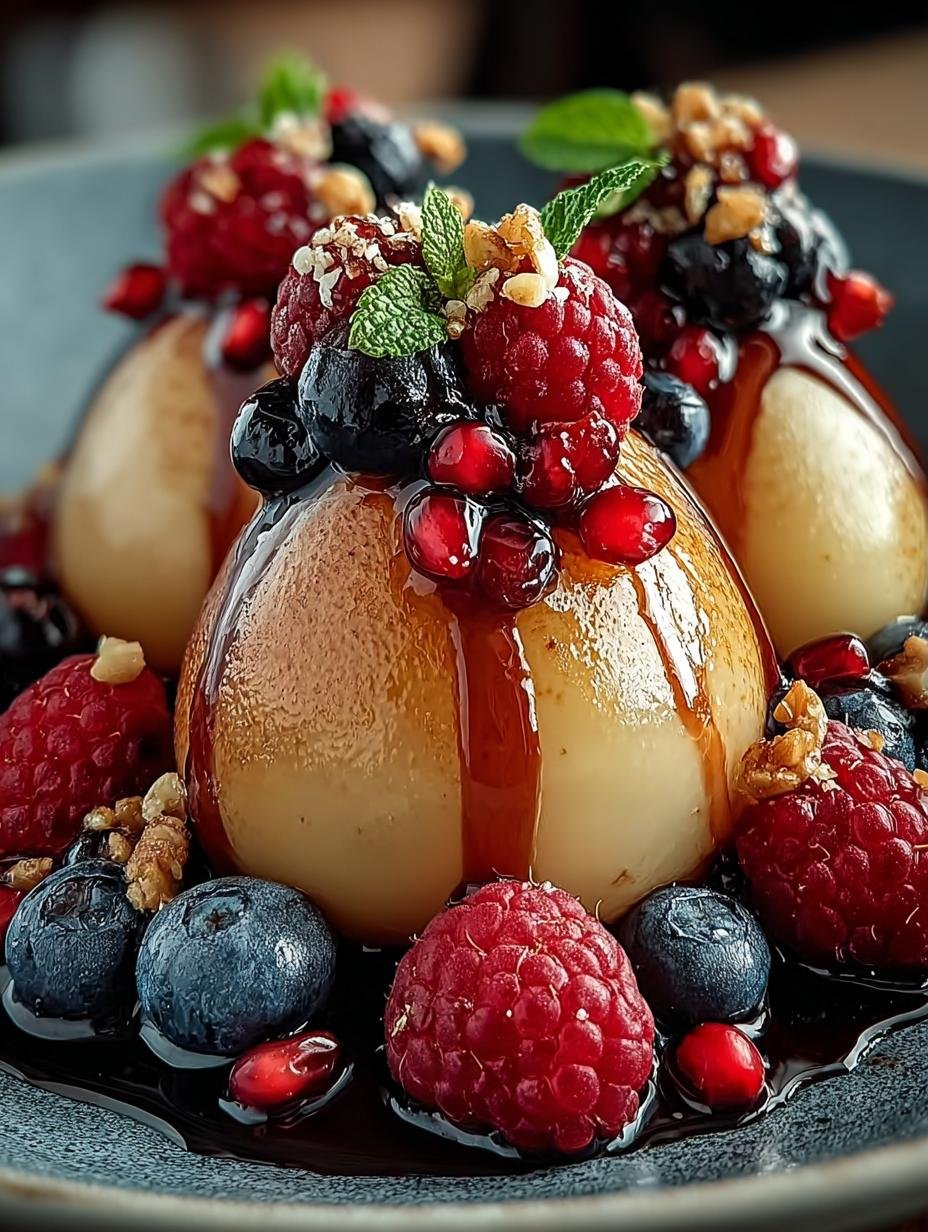 Baked Pears with Berries: 5 Simple Steps to Delight - Baked Pears with Berries - additional detail