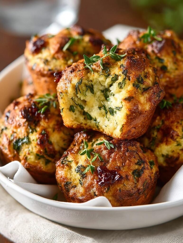 Baked Stuffing Balls