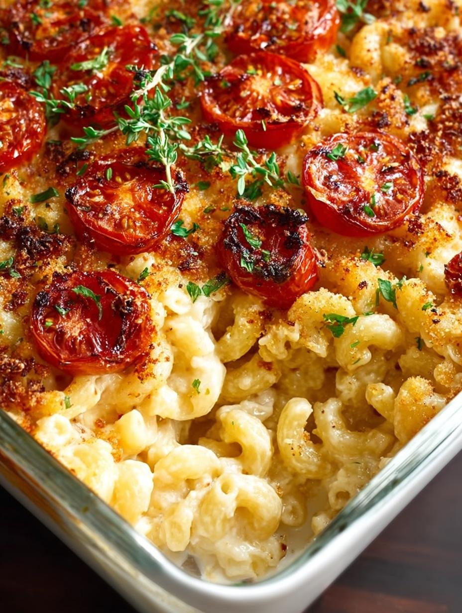 Baked Tomato Mac Cheese: 6 Comforting Layers of Flavor - Baked Tomato Mac Cheese - main visual representation