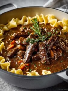 Beef Stroganoff
