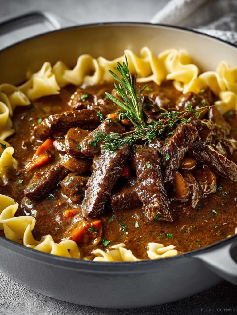 Beef Stroganoff