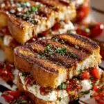 Bruschetta Grilled Cheese Sandwiches