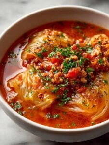 Cabbage Roll Soup