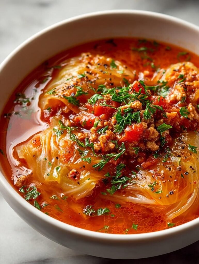 Cabbage Roll Soup