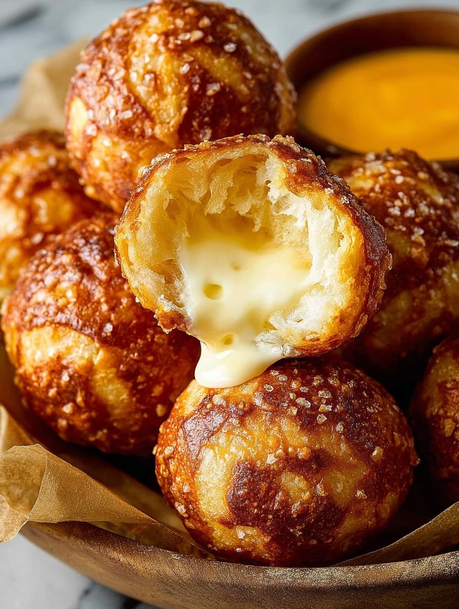 Cheddar Cheese Pretzel Bites: 16 Irresistible Snacks 2 Irresistible Cheddar Cheese Pretzel Bites fresh from the oven on a cooling rack