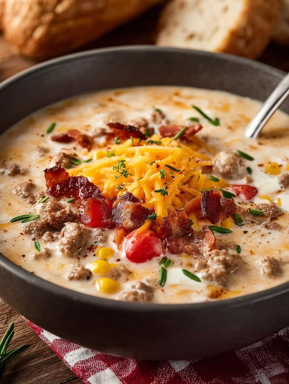 Cheeseburger Soup: 7 Comforting Recipes for Cozy Nights - Cheeseburger Soup - main visual representation