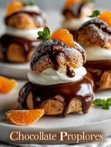 Chocolate Orange Profiteroles: 5 Irresistible Recipes 17 Chocolate Orange Profiteroles