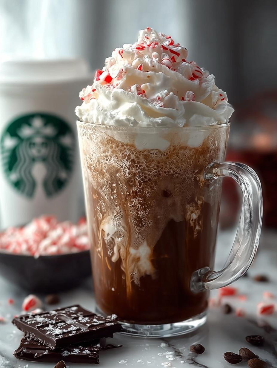 Copycat Starbucks Peppermint Mocha: 5 Easy Steps - Copycat Starbucks Peppermint Mocha - main visual representation