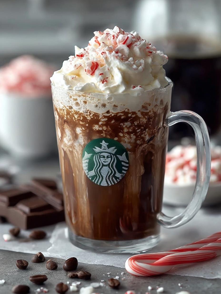 Copycat Starbucks Peppermint Mocha: 5 Easy Steps - Copycat Starbucks Peppermint Mocha - additional detail