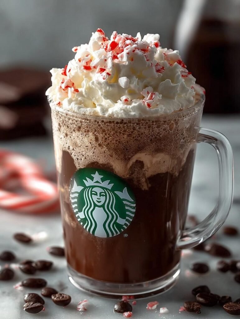 Copycat Starbucks Peppermint Mocha