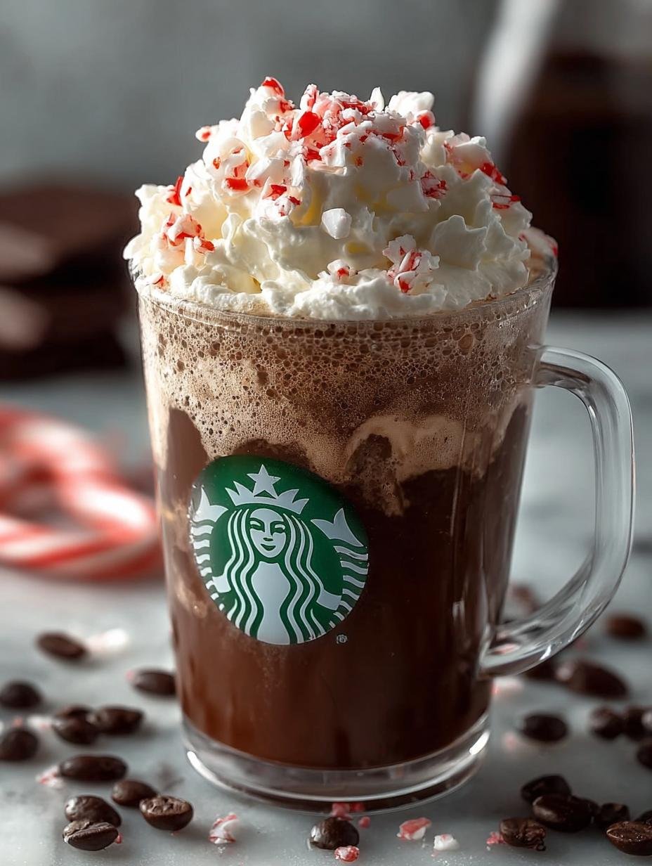 Copycat Starbucks Peppermint Mocha