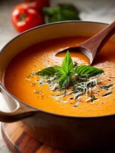 Creamy Tomato Basil Soup