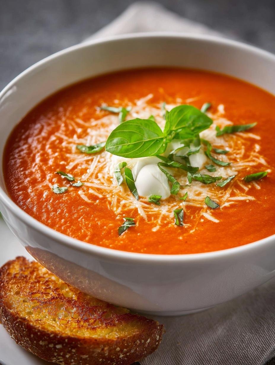 Creamy Tomato Soup with Basil: 5 Indulgent Variations - Creamy Tomato Soup with - main visual representation