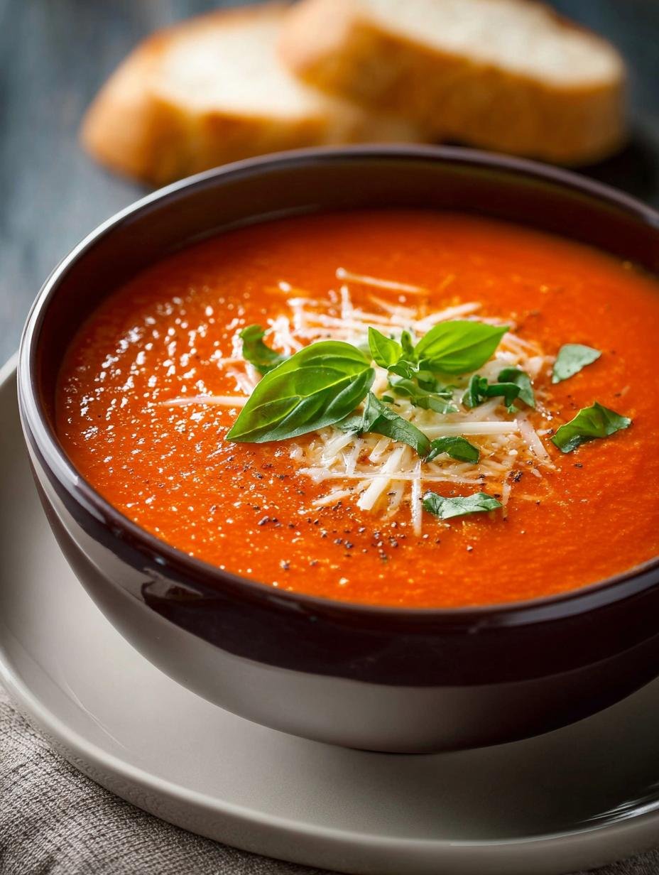 Creamy Tomato Soup with Basil: 5 Indulgent Variations - Creamy Tomato Soup with - additional detail