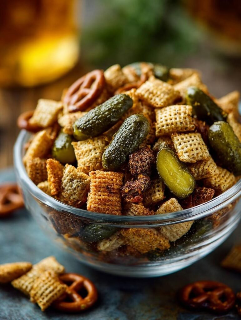 Dill Pickle Snack Mix